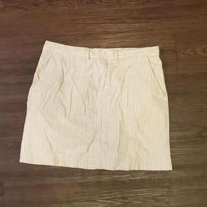 Seersucker Ralph Lauren mini skirt